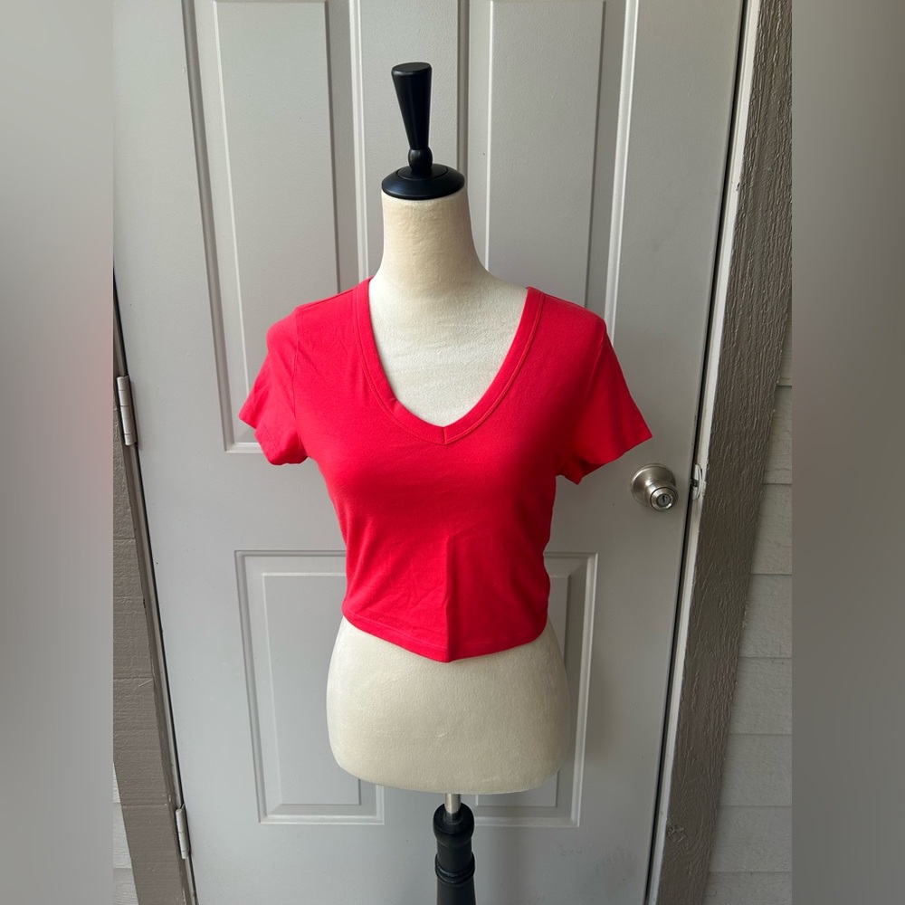 Wild Fable V Neck Crop Top